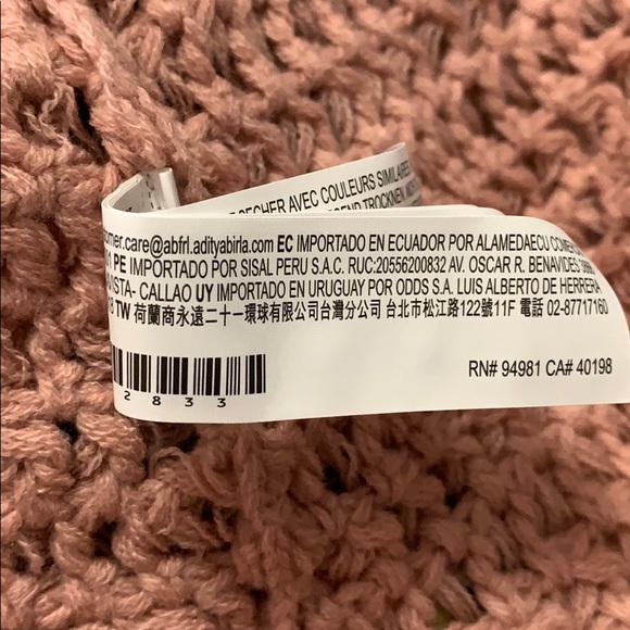 NWT Forever 21 Pink Sweater jacket CARDIGAN S/M - Picture 6 of 6